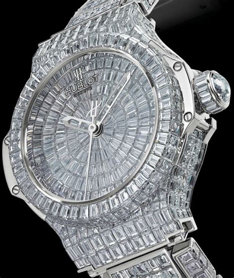 hublot watch with diamonds